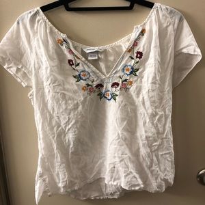 Abercrombie & Fitch embroidered blouse